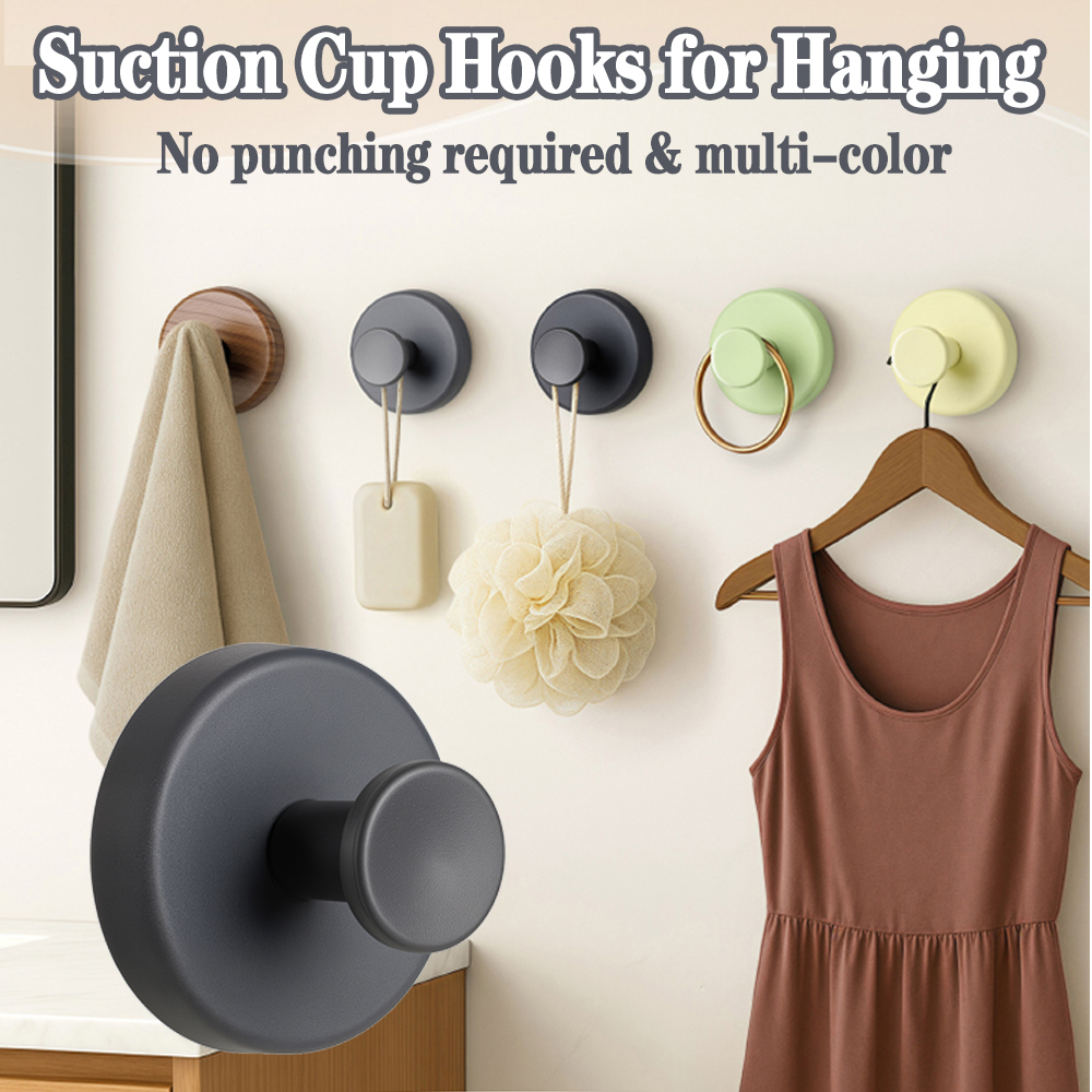 Pet Supplies Outlet - Vacuum Suction Cup Hooks, No Punch