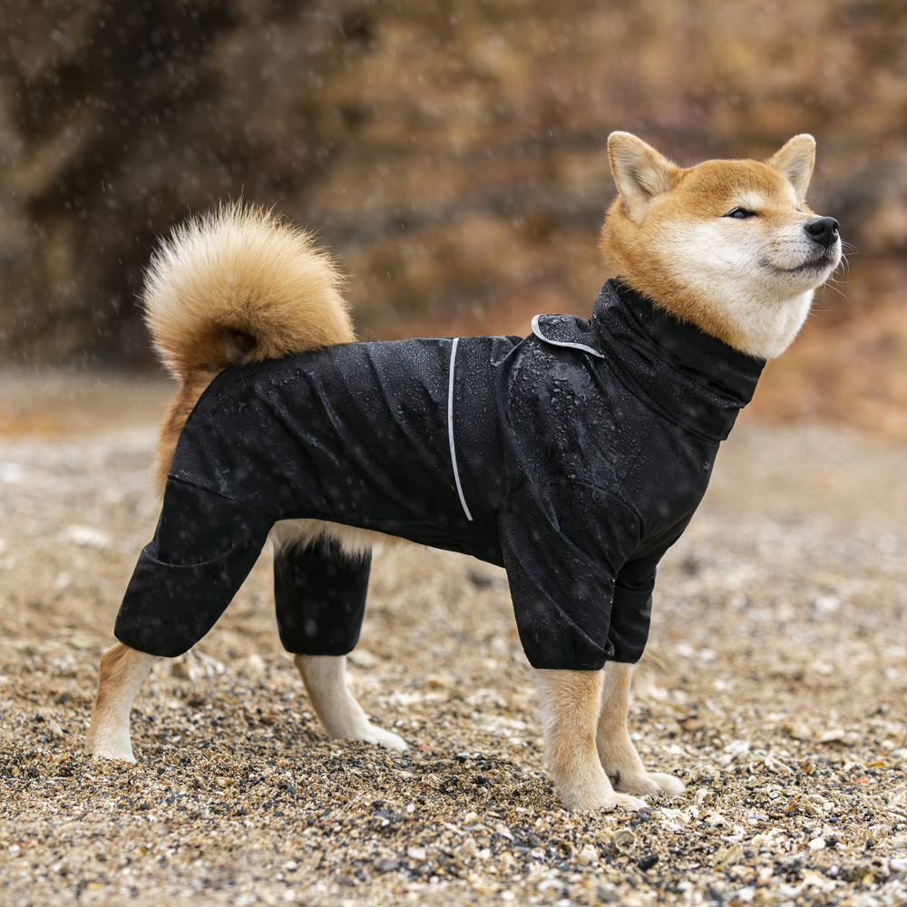 Dog Raincoat - Outdoor Large Dog Raincoat Four Feet