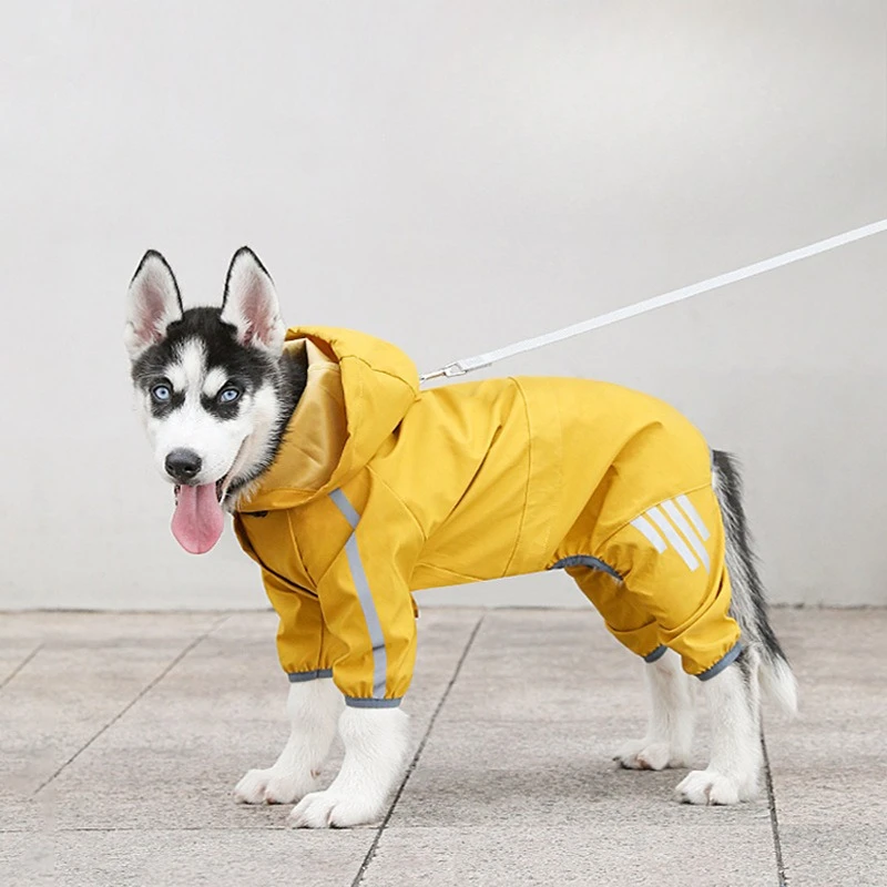 Dog Raincoat - Waterproof Dog Raincoat with Hood Puppies