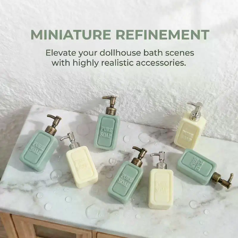 4Pcs Miniature Soap Dispenser  – обзор и цена Pet Supplies Outlet