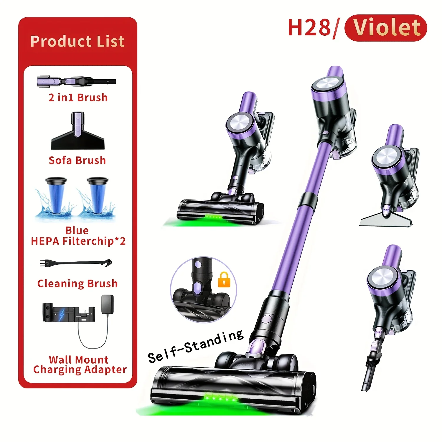 KEEHOME 8-in-1 Cordless Vacuum – обзор и цена Pet Supplies Usa