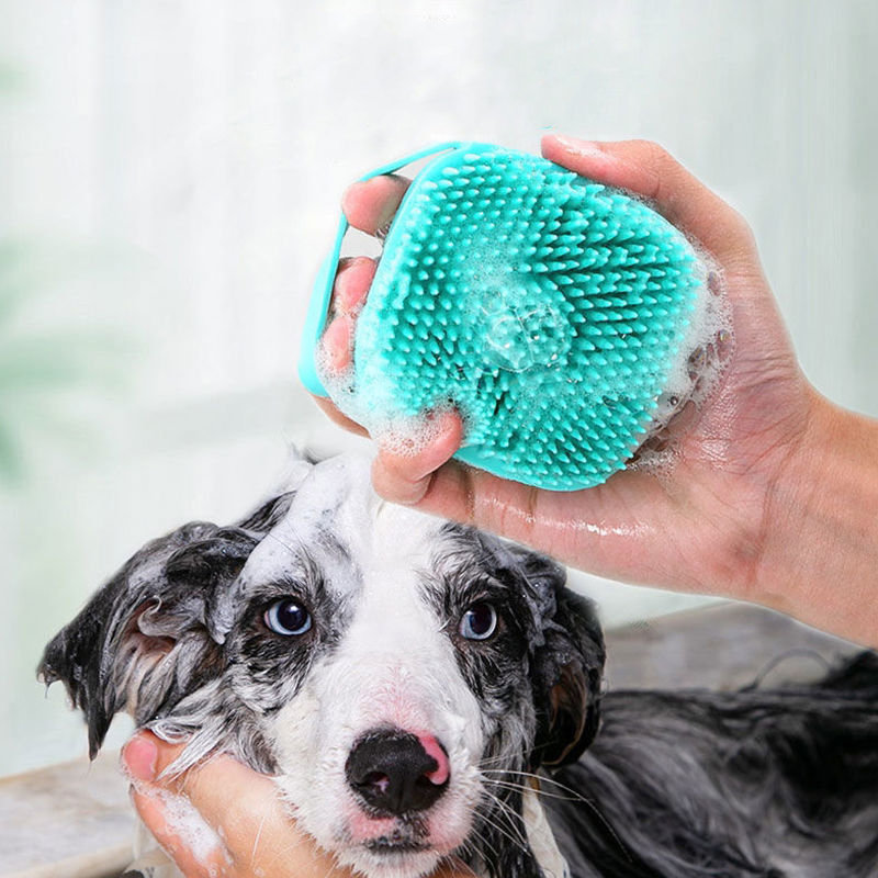 Soft Silicone Pet Bathing Brus – обзор и цена Pet Supplies Application