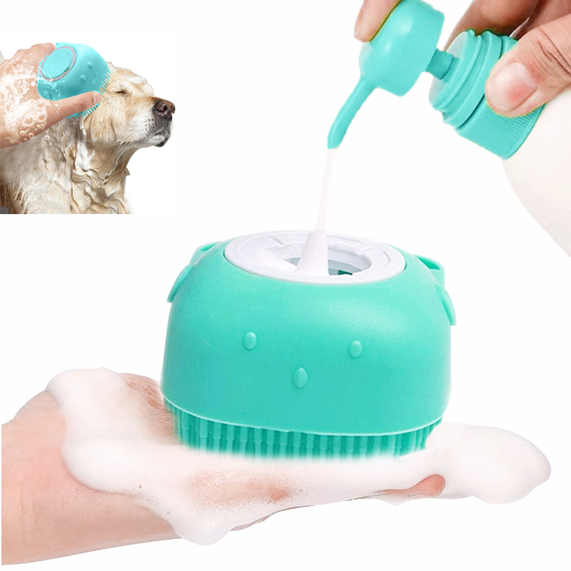 Soft Silicone Pet Bathing Brus – обзор и цена Pet Supplies Application