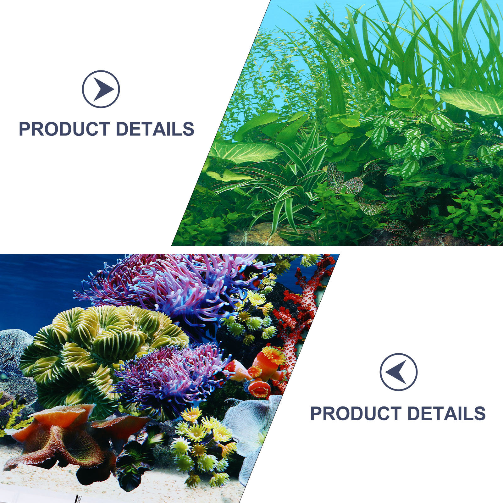 2Pcs Aquarium Background Coral – обзор и цена Pet Supplies Application