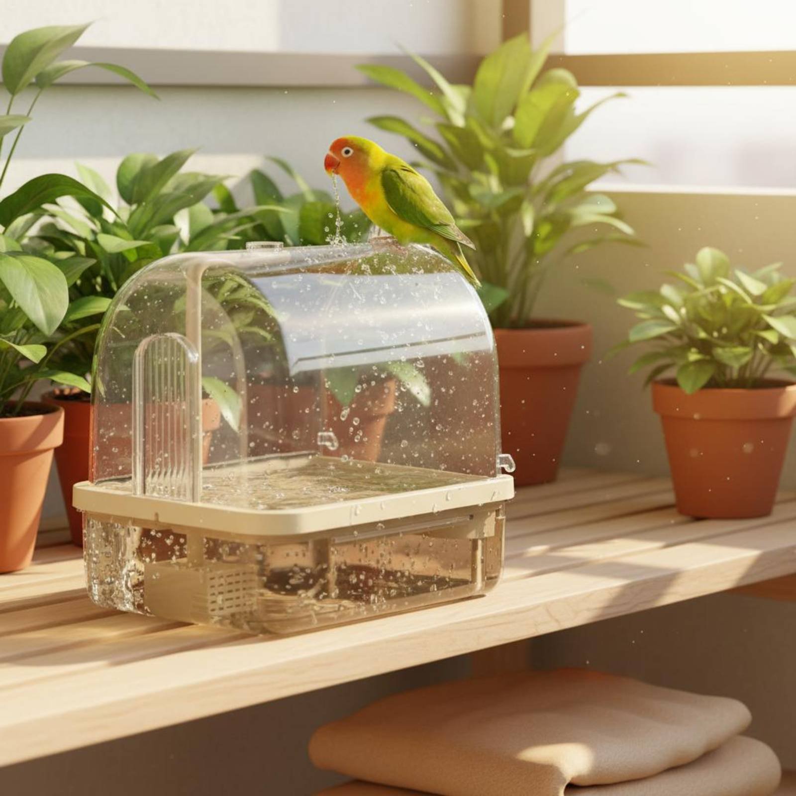 Automatic Bird Bath Wireless S – обзор и цена Pet Supplies Usa