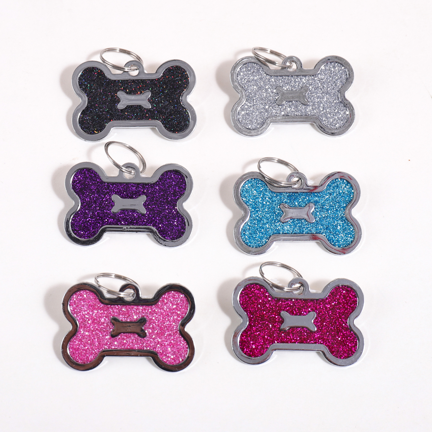 Glitter Custom Text Dog Tags C – обзор и цена Pet Supplies Usa