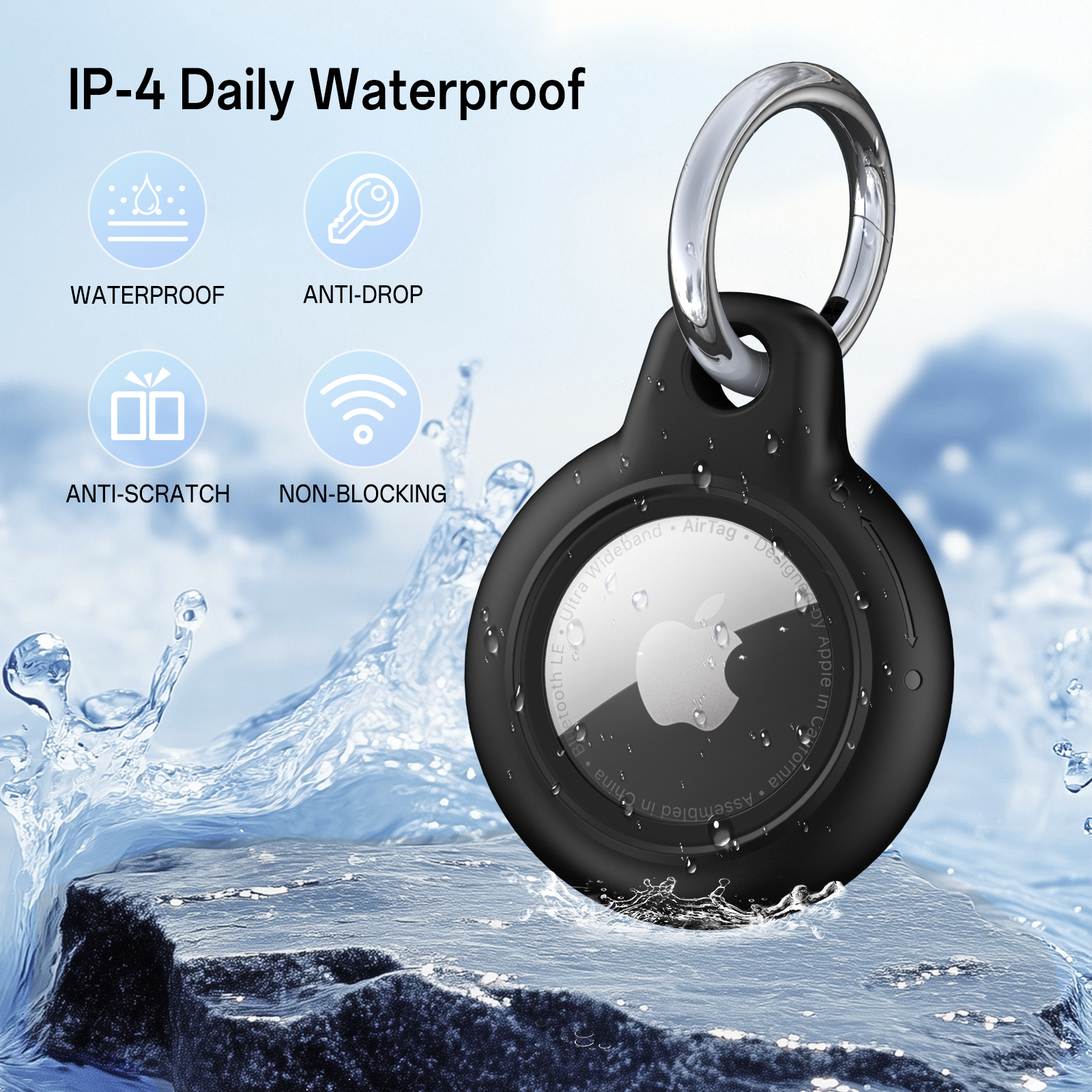 For Apple Air tag Case IP4 Dai – обзор и цена Dog Raincoat
