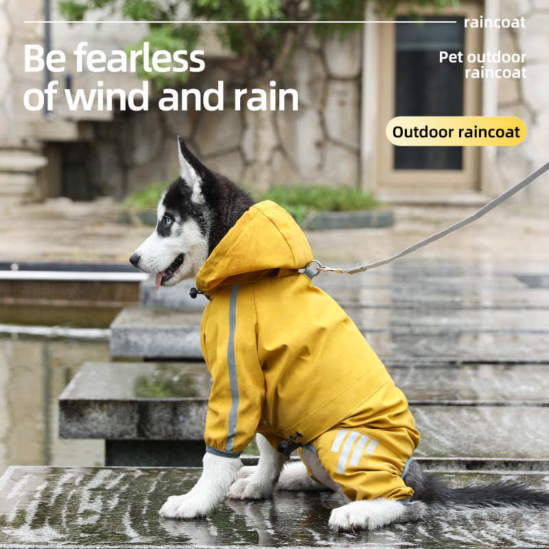 Towable Dog Four Legged Rainco – обзор и цена Dog Raincoat