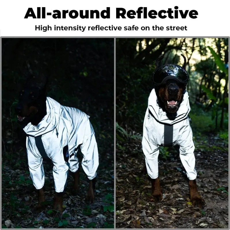 Reflective Pet Dog Jumpsuit Wa – обзор и цена Dog Raincoat