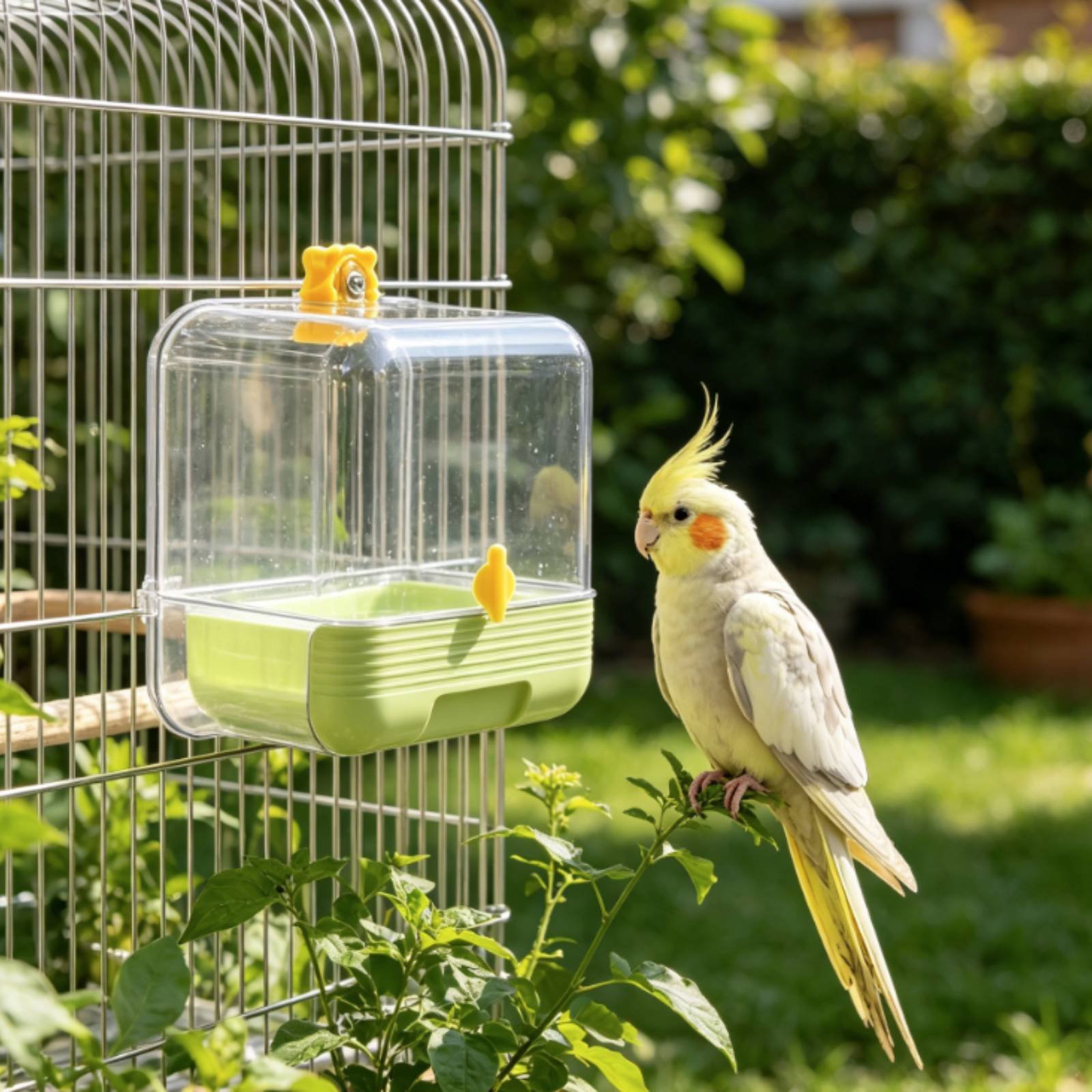 Parrot Bathing Tub Multi Funct – обзор и цена Pet Supplies Usa