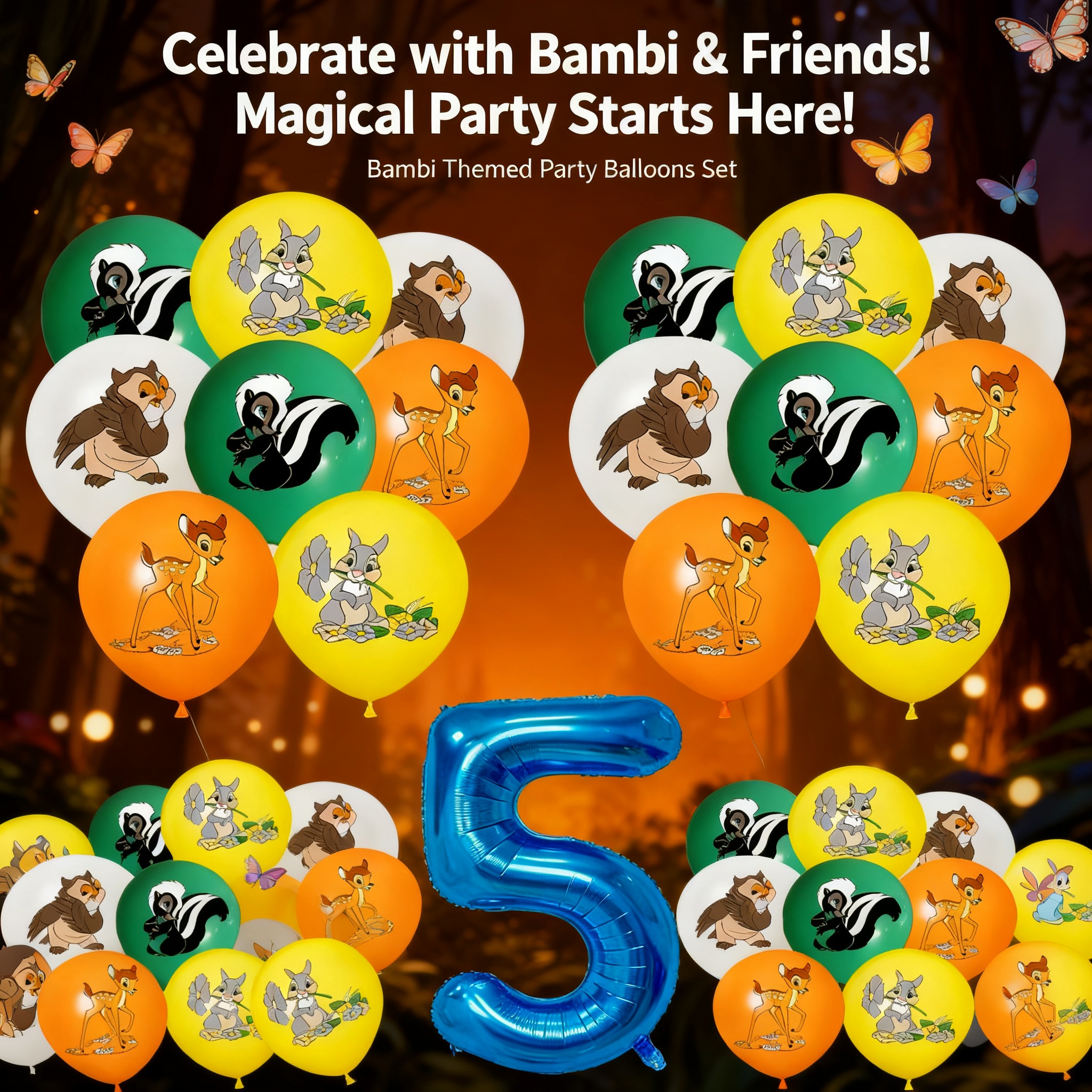 Bambi Forest Pet Deer Birthday – обзор и цена Pet Supplies Usa