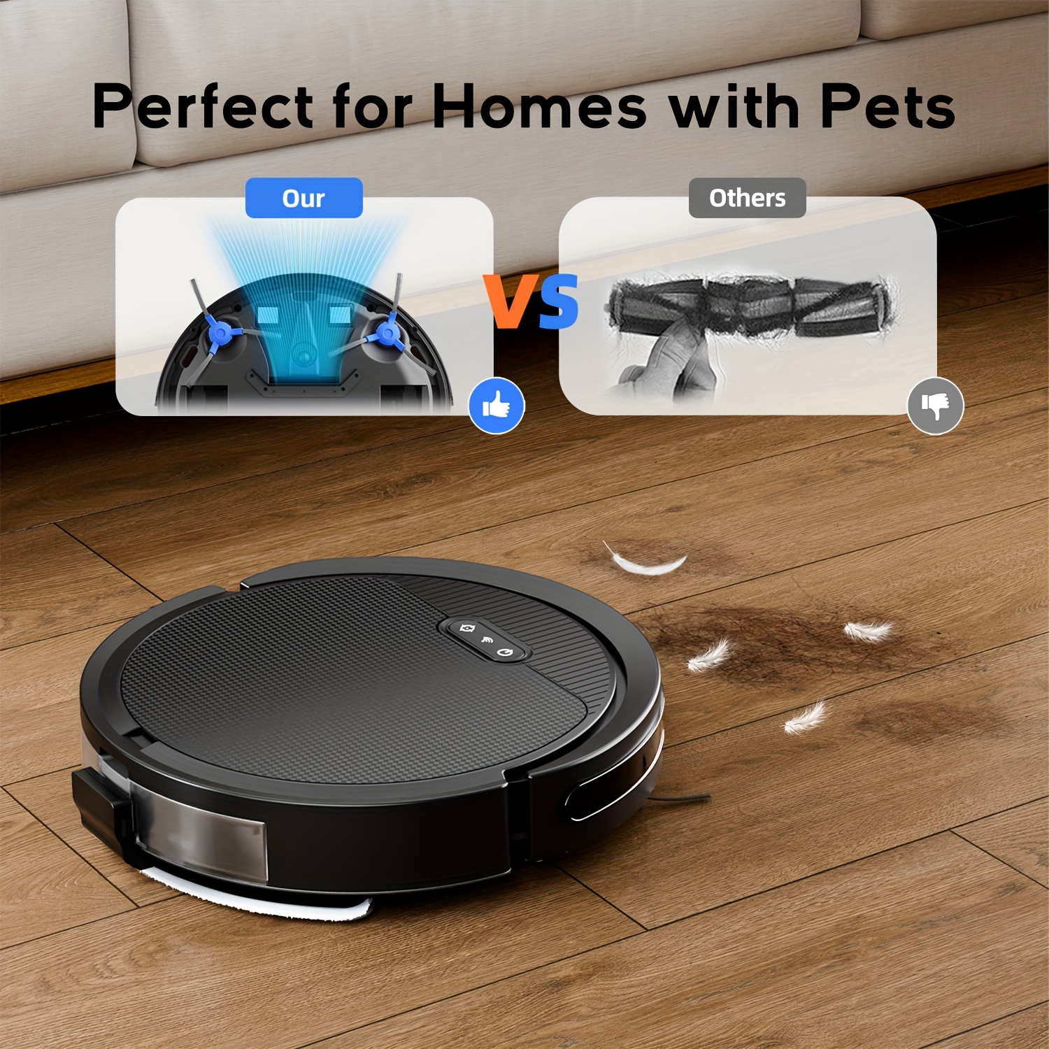 Robot Vacuum Cleaner, Strong S – обзор и цена Pet Supplies Usa